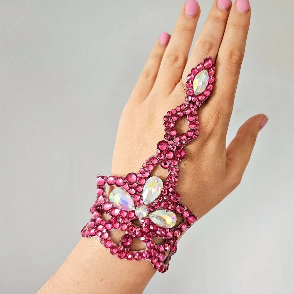 Women Fashion Dress Names - Stonefans Rose Rosa Ballroom Dance Armband