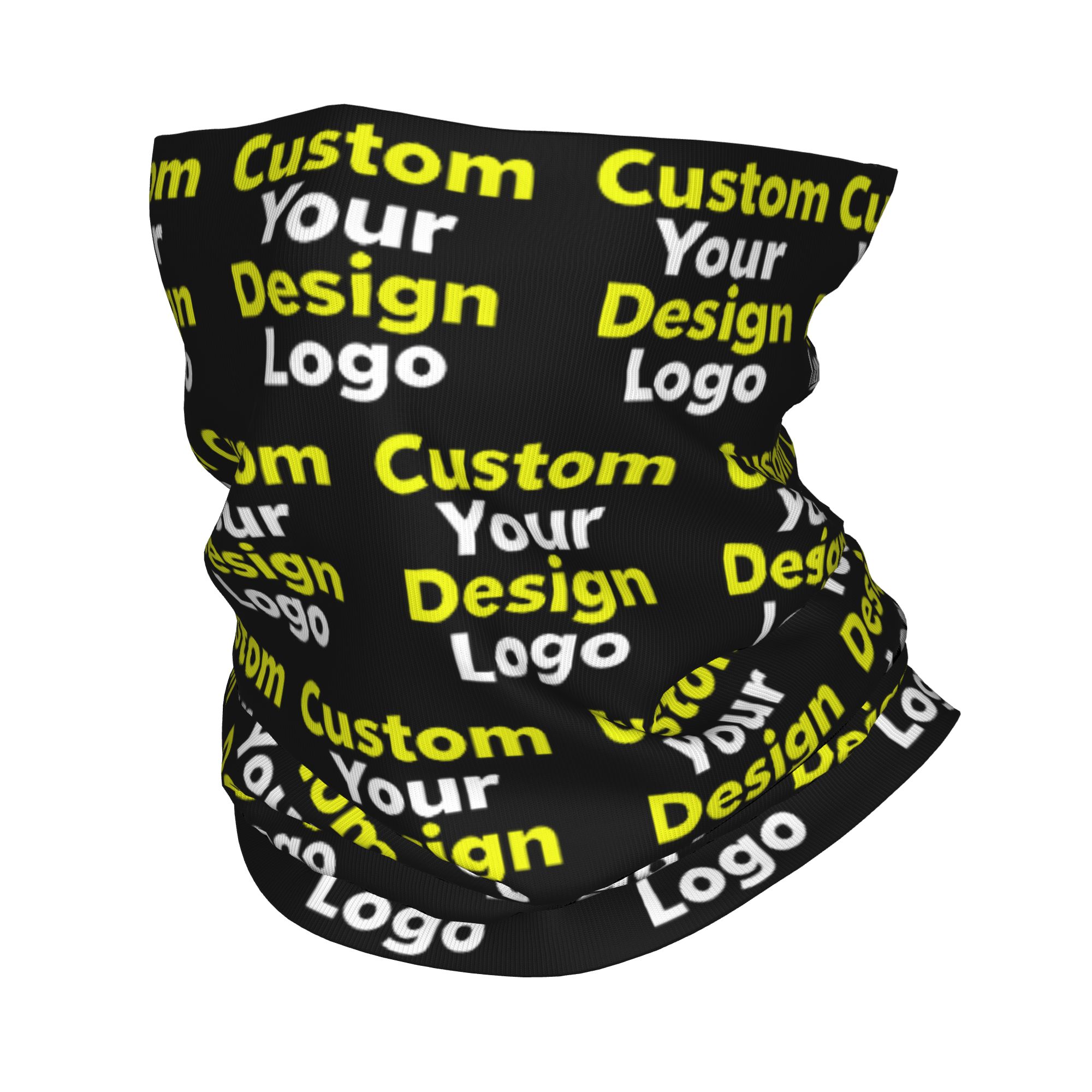 Women Fashion Logo Design - Individuell Gestalteter Bandana-Halswärmer mit Eigenem Logo