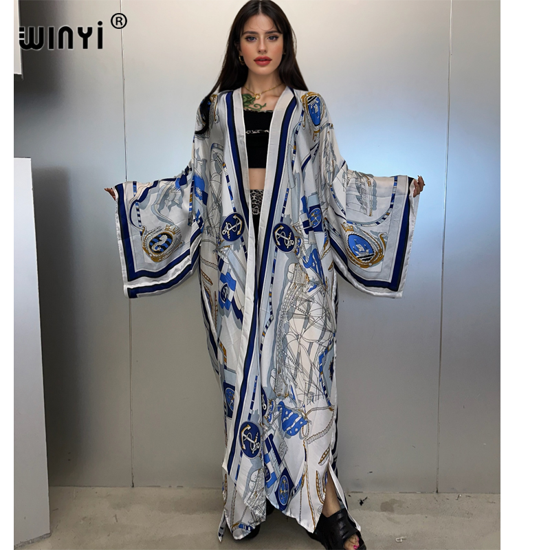Women'S Fashion Kimono - WINYI Kimono Sommer-Kaftan Strandkleidung Cardigan modischer