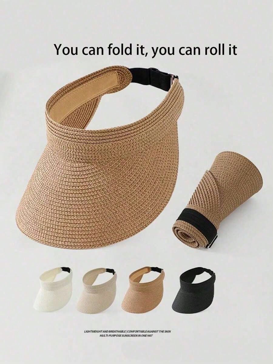 Straw Hat Summer - 1 Stück Modischer Stroh-Sonnenhut für Damen