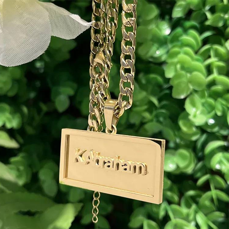 Women Fashion Names - Benutzerdefinierte Name Hip Hop Halskette für