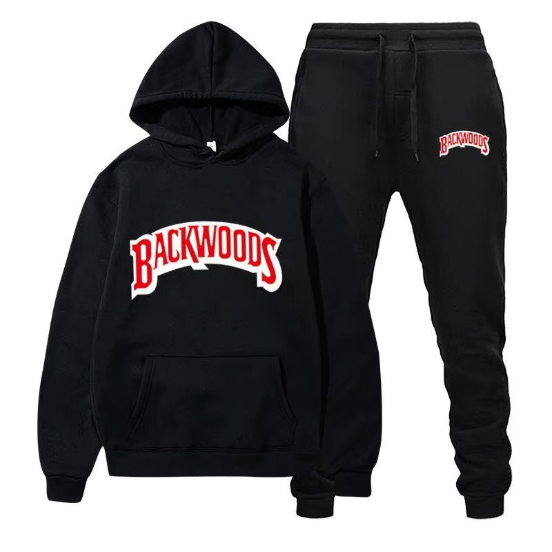 Women Fashion Brand - Winter-Hoodie-Sets Herren Mode Fleece Rote Hoodies