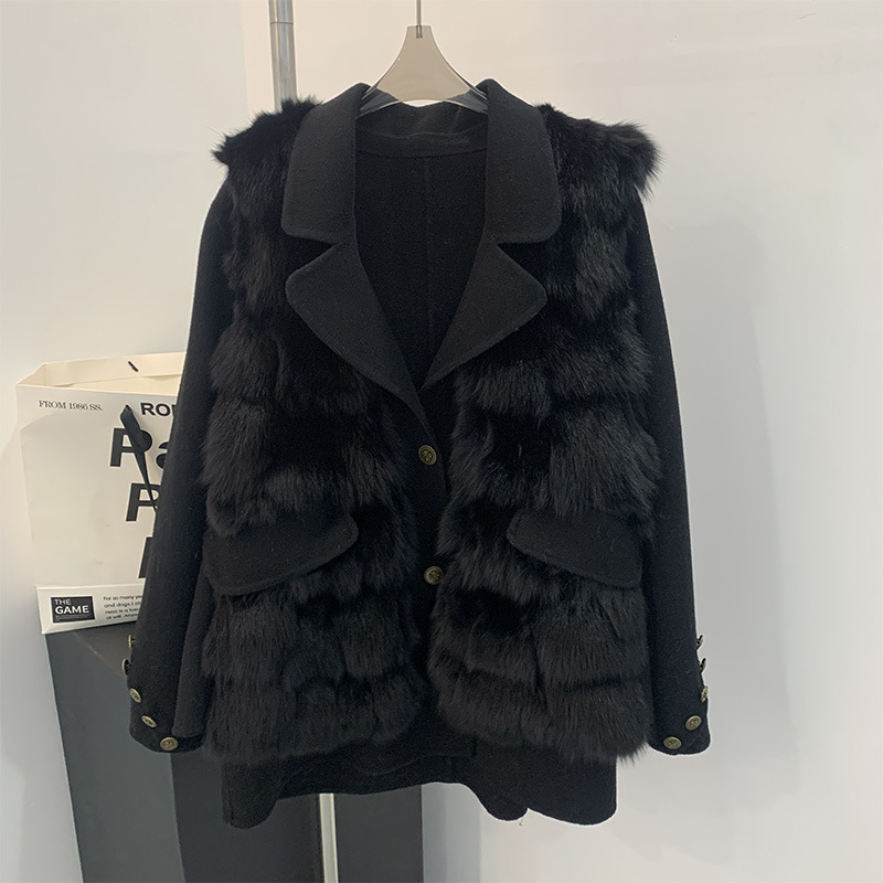 Women'S Fashion Gilet - 2024 Neues Echtes Fell, Neue Top-Qualität