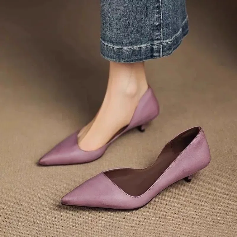Women Fashion Heels - Damen-Stiletto-Absätze mit spitzem Zehenbereich, modisch, vielseitig,