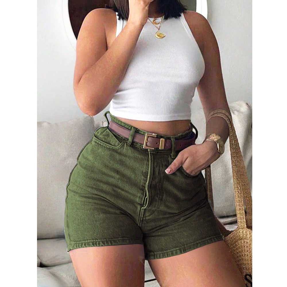 Damen Sommer-Jeansshorts mit H – Denim Shorts Women Bewertung und Preis