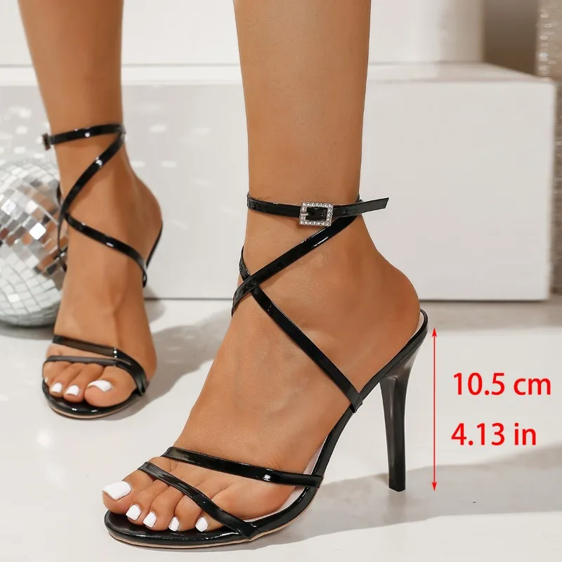 2026 NEUER Stil Schwarze Schna – Women Fashion Heels Bewertung und Preis