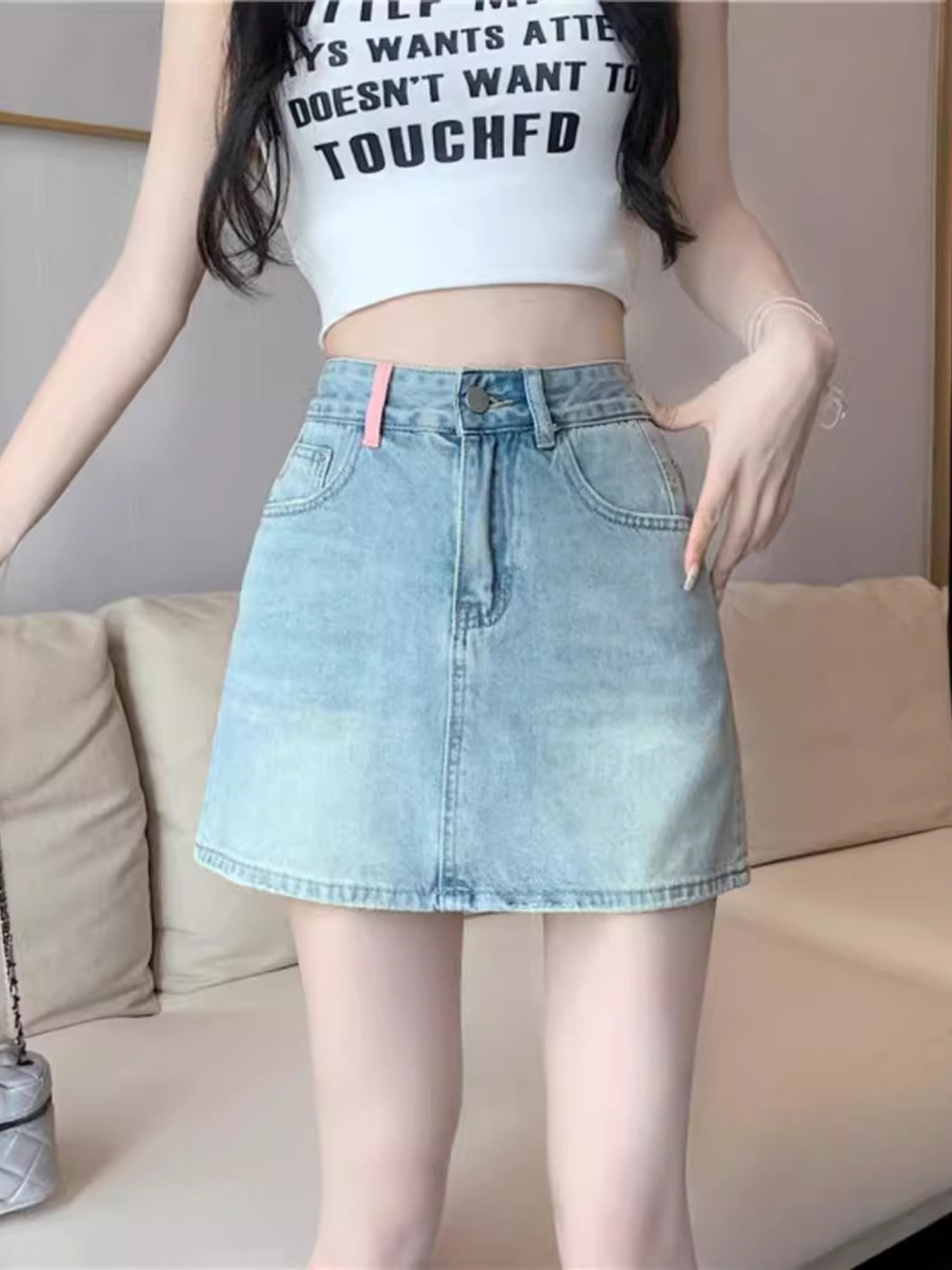 Damen Vintage Washed Denim Sko – Denim Shorts Women Bewertung und Preis