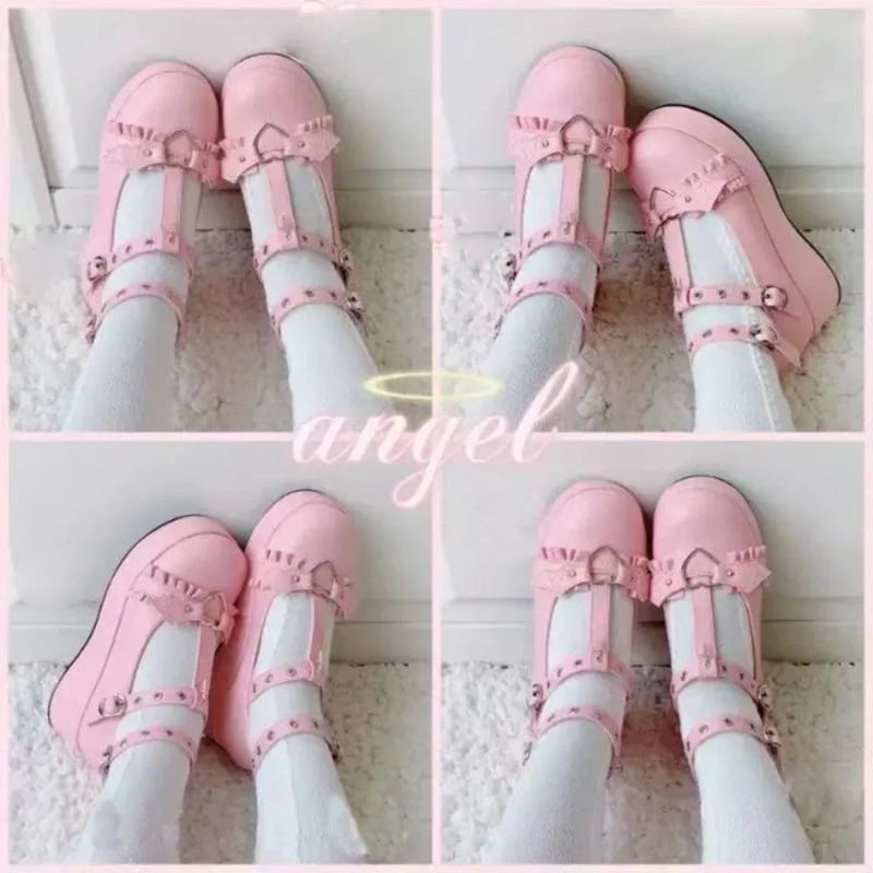 Neue Sweet Heart Buckle Wedges – Women'S Fashion Footwear Bewertung und Preis