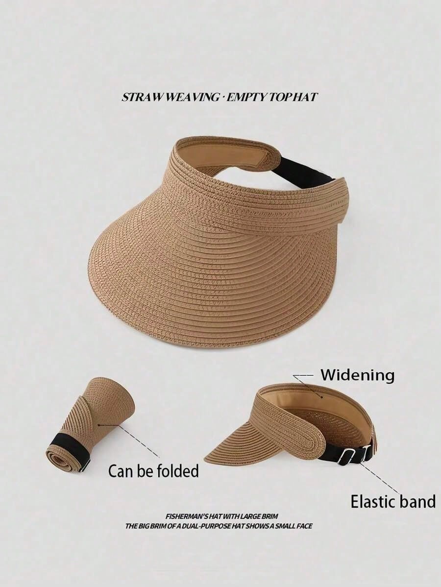 1 Stück Modischer Stroh-Sonnen – Straw Hat Summer Bewertung und Preis