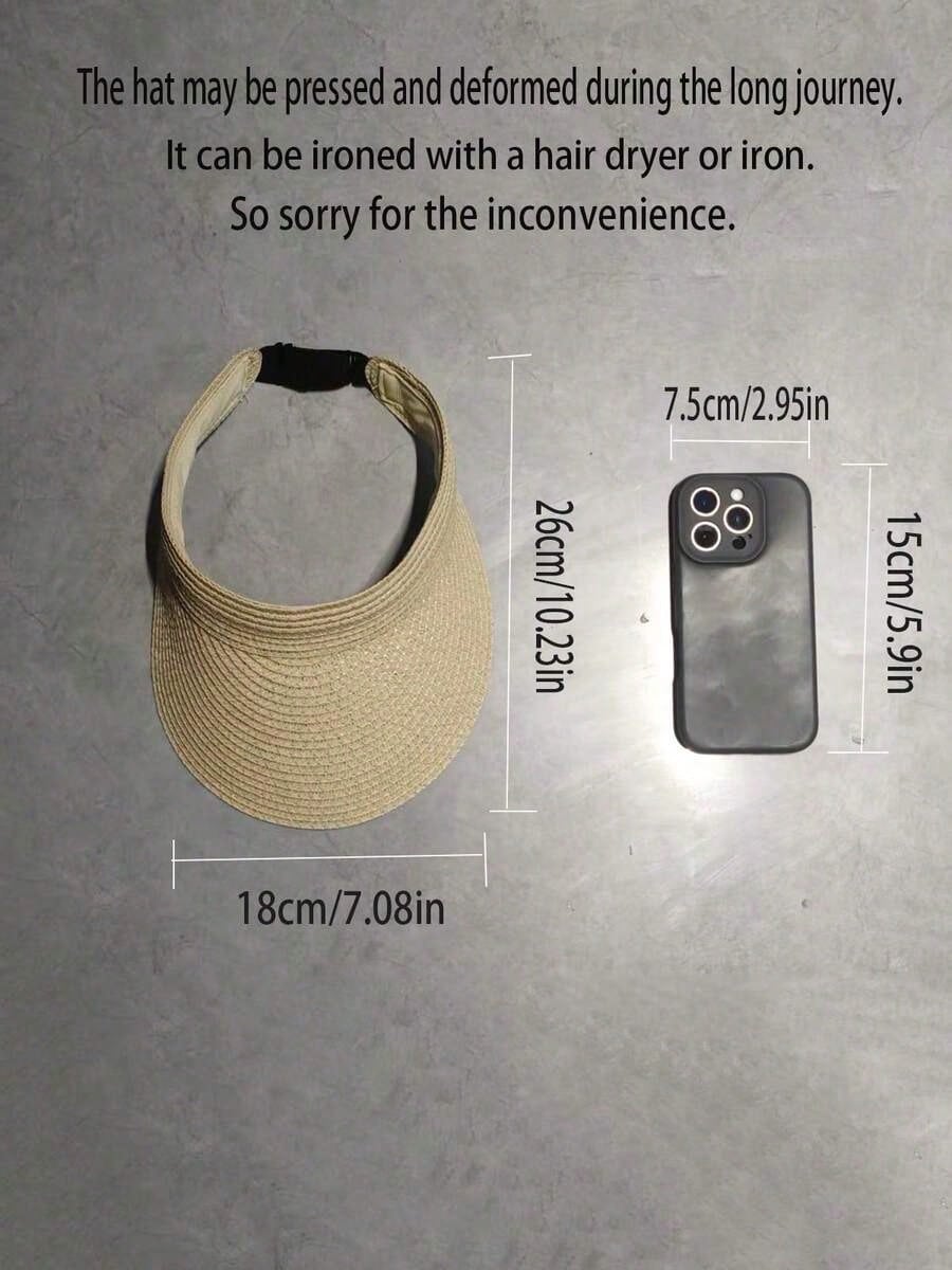 1 Stück Modischer Stroh-Sonnen – Straw Hat Summer Bewertung und Preis