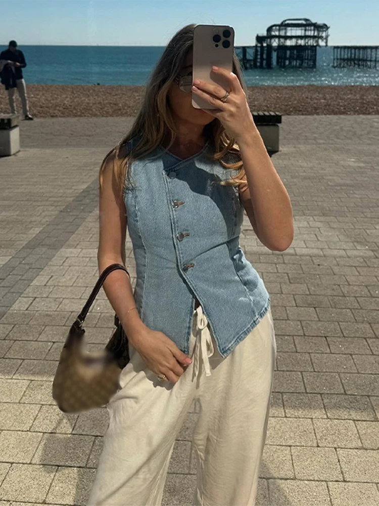 CPSYMYM Elegante Denim Weste R – Denim Shorts Women Bewertung und Preis