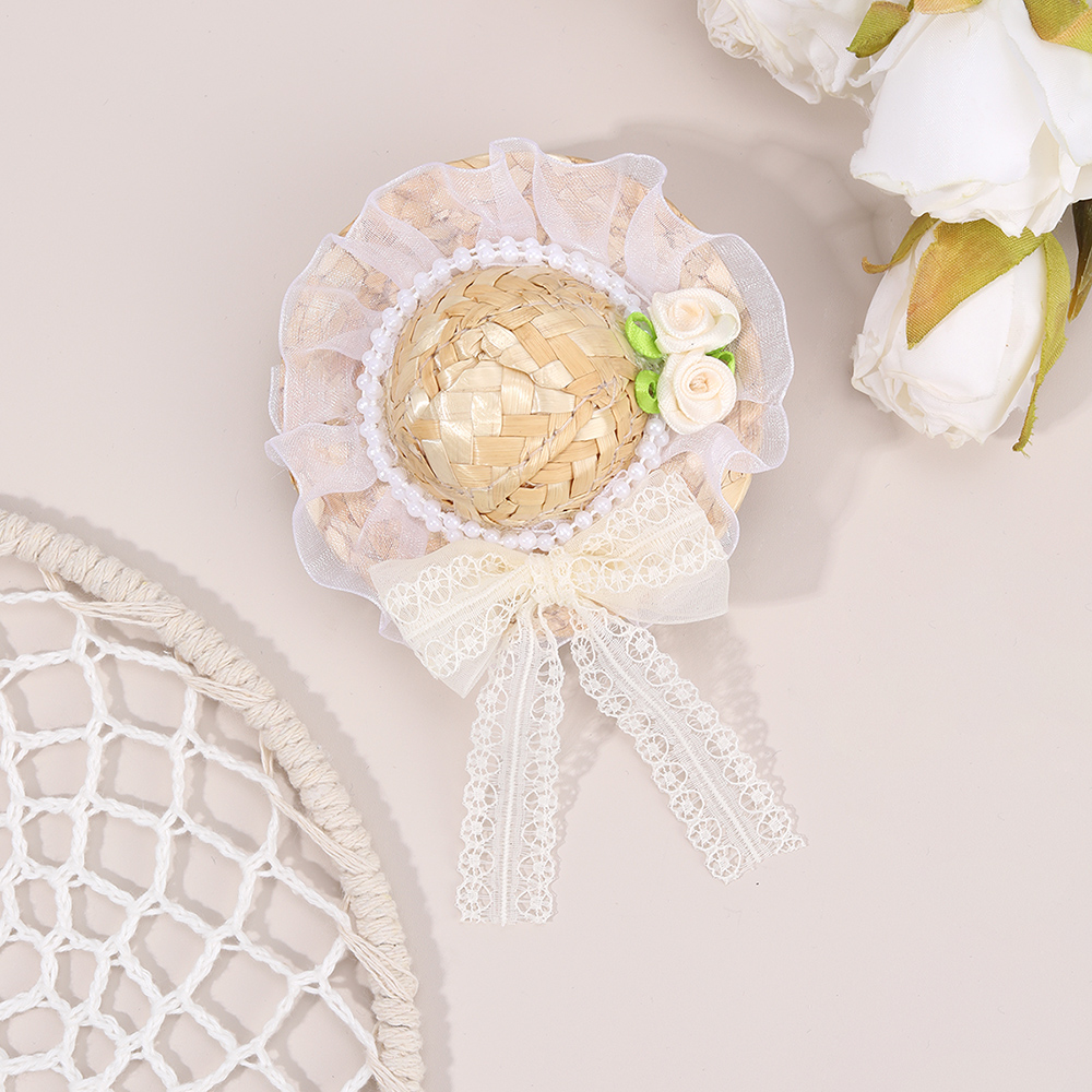 Neue Mini Strohhut Haar Clip S – Straw Hat Summer Bewertung und Preis