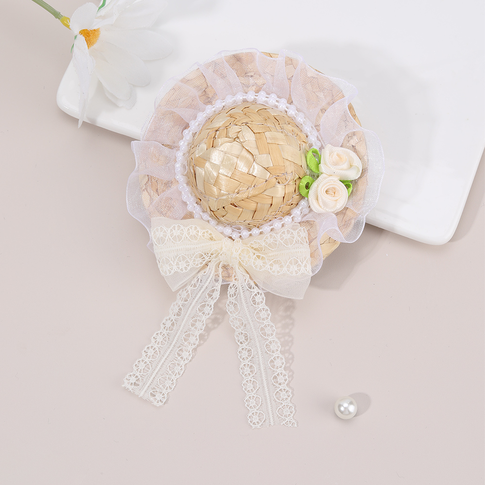 Neue Mini Strohhut Haar Clip S – Straw Hat Summer Bewertung und Preis