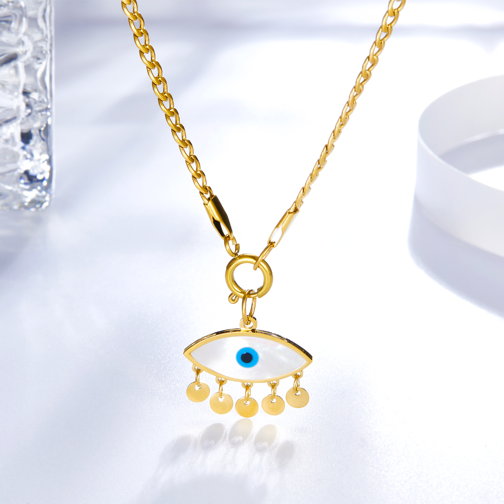 Blaue Augen Charms Halsband fü – Women'S Fashion Show 2022 Bewertung und Preis
