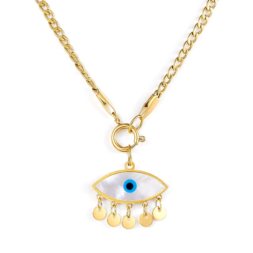 Blaue Augen Charms Halsband fü – Women'S Fashion Show 2022 Bewertung und Preis