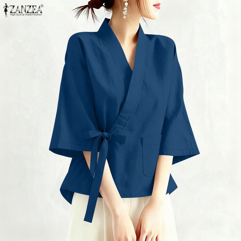 2026 ZANZEA Sommer Cross V-Aus – Women'S Fashion Kimono Bewertung und Preis