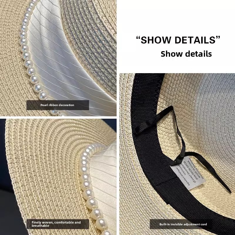 2025 neue Stil Hut Retro Flach – Straw Hat Summer Bewertung und Preis