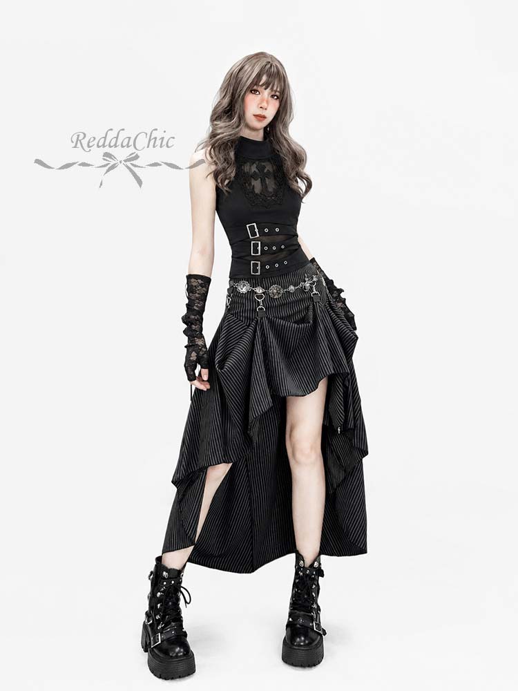REDDACHiC Gothic Cross Tanktop – Asymmetric Top Women Bewertung und Preis