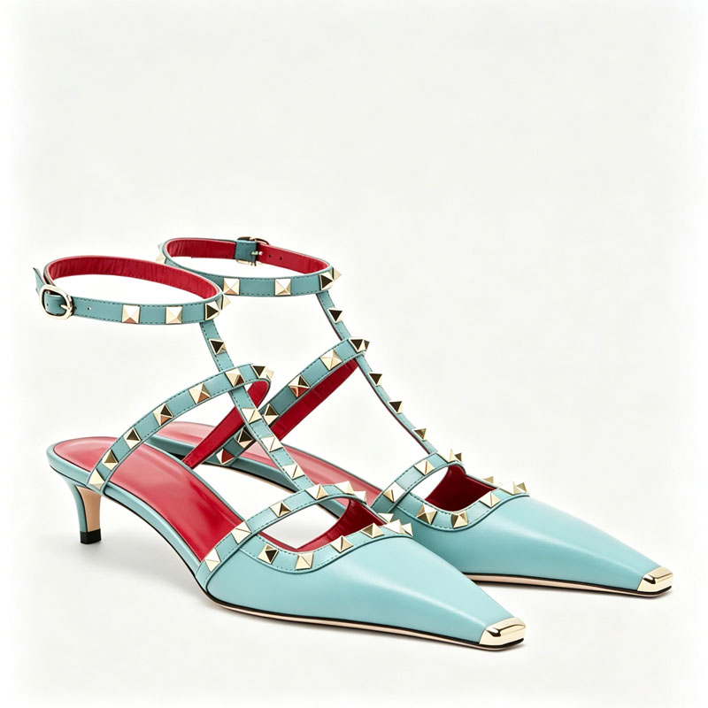 2026 Damen Nieten-Sandalen mit – Women'S Fashion Show Bewertung und Preis