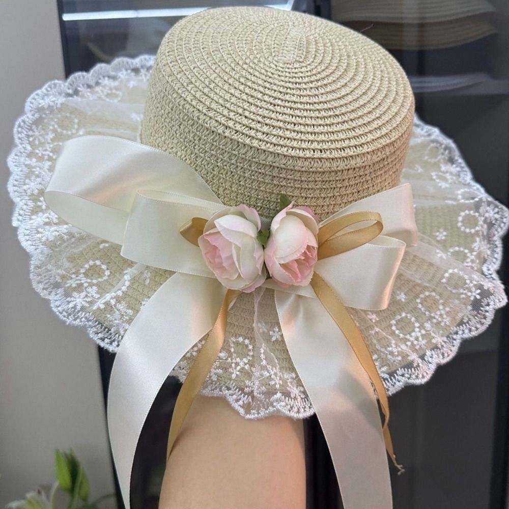 Sommer-Sonnenhut im Lolita-Sti – Straw Hat Summer Bewertung und Preis