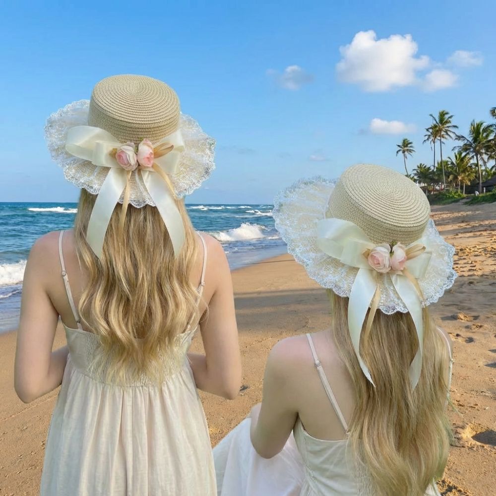 Sommer-Sonnenhut im Lolita-Sti – Straw Hat Summer Bewertung und Preis