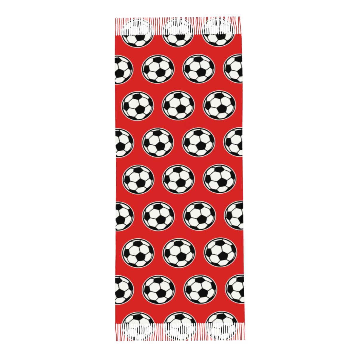 Fußball-Schal mit Quasten für  – Women Fashion Icon Bewertung und Preis