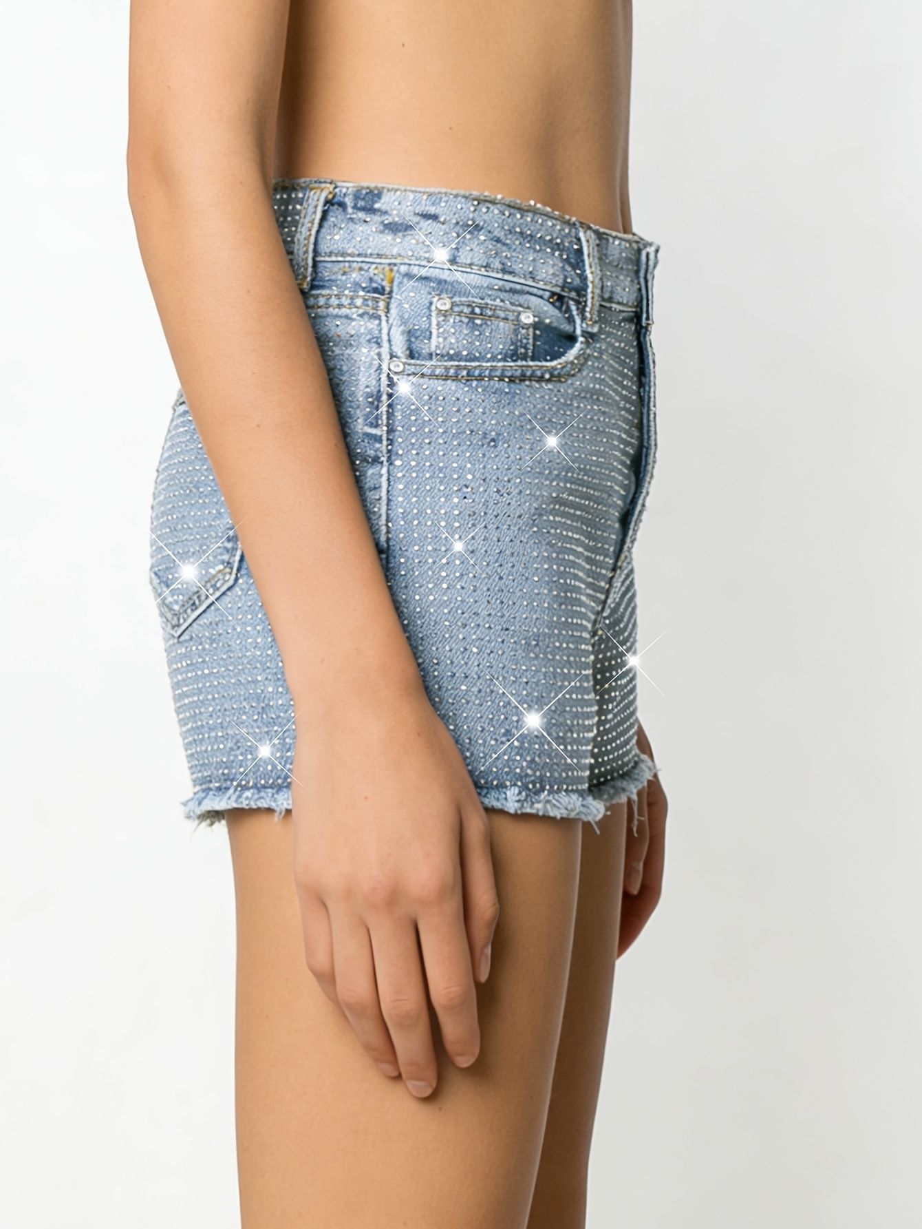 2026 Neue Vollbesetzte Elastis – Denim Shorts Women Bewertung und Preis