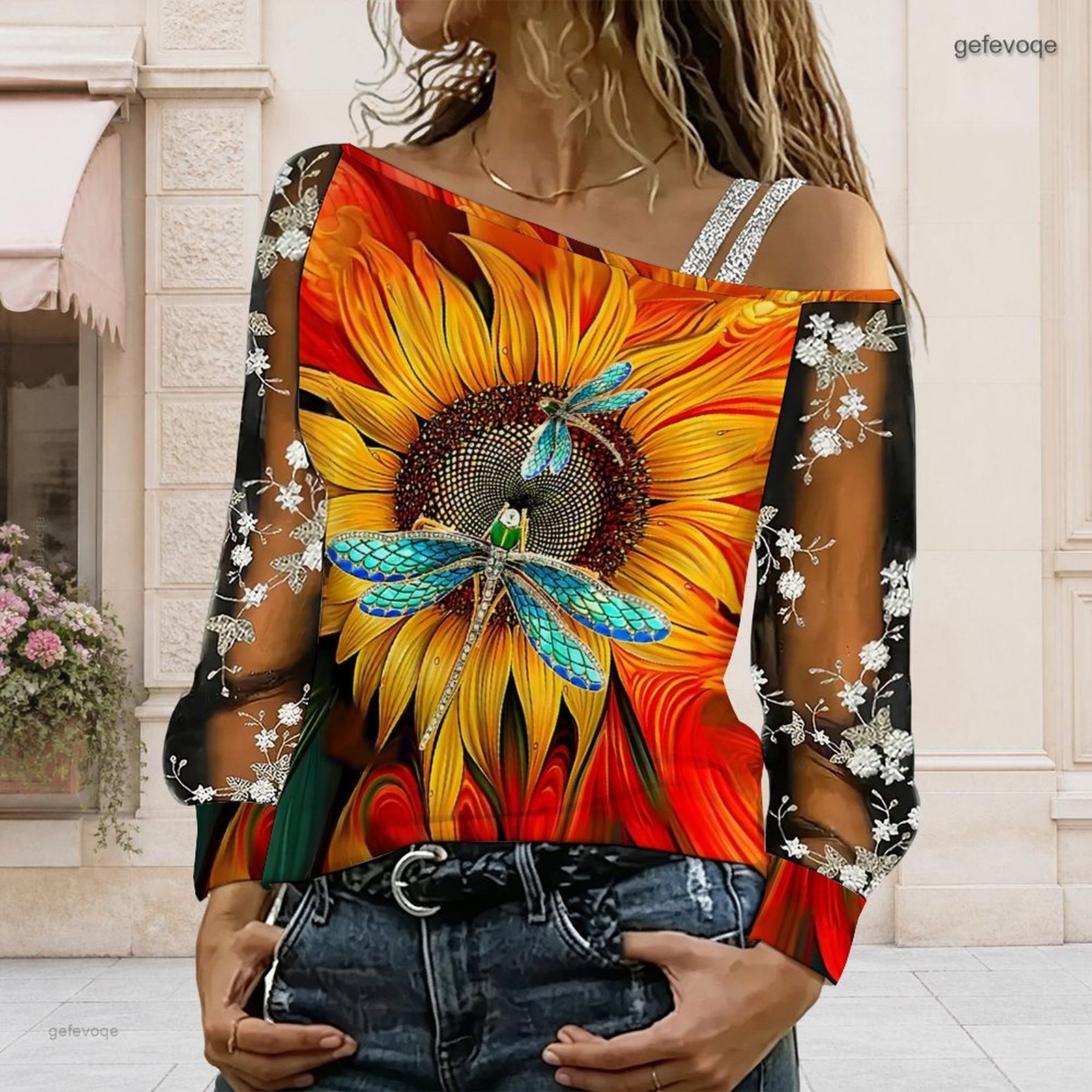 Damen Off-Shoulder Bluse Asymm – Asymmetric Top Women Bewertung und Preis