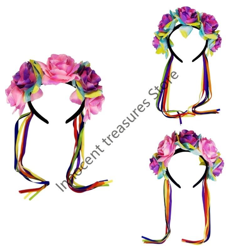3xua florales Haarband Regenbo – Women'S Fashion Show Bewertung und Preis