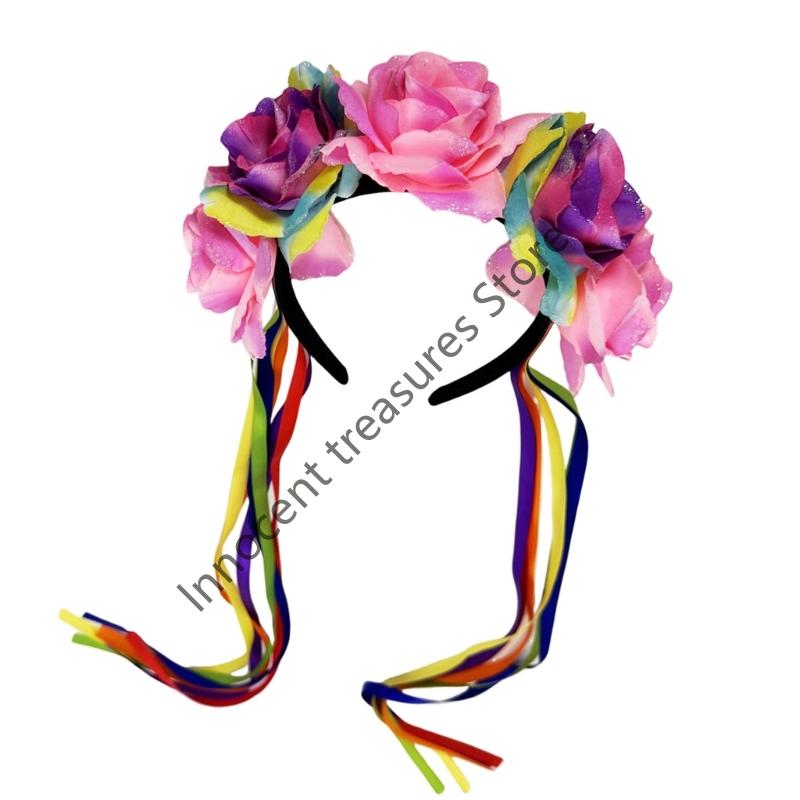 3xua florales Haarband Regenbo – Women'S Fashion Show Bewertung und Preis
