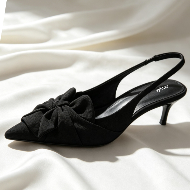 Elegante Pumps mit Schleife un – Women Fashion Brand Bewertung und Preis