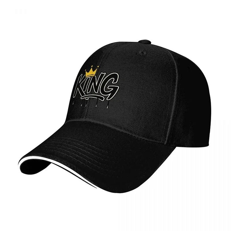 Neue Baseballkappe mit KING Cr – Women Fashion Logo Design Bewertung und Preis
