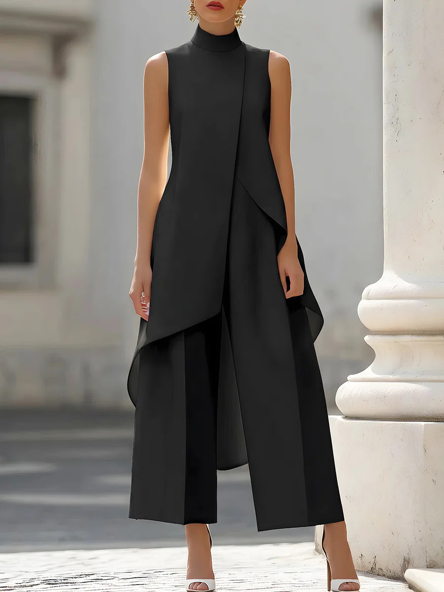 Damen Zweiteiler in Unifarbe Ä – Asymmetric Top Women Bewertung und Preis